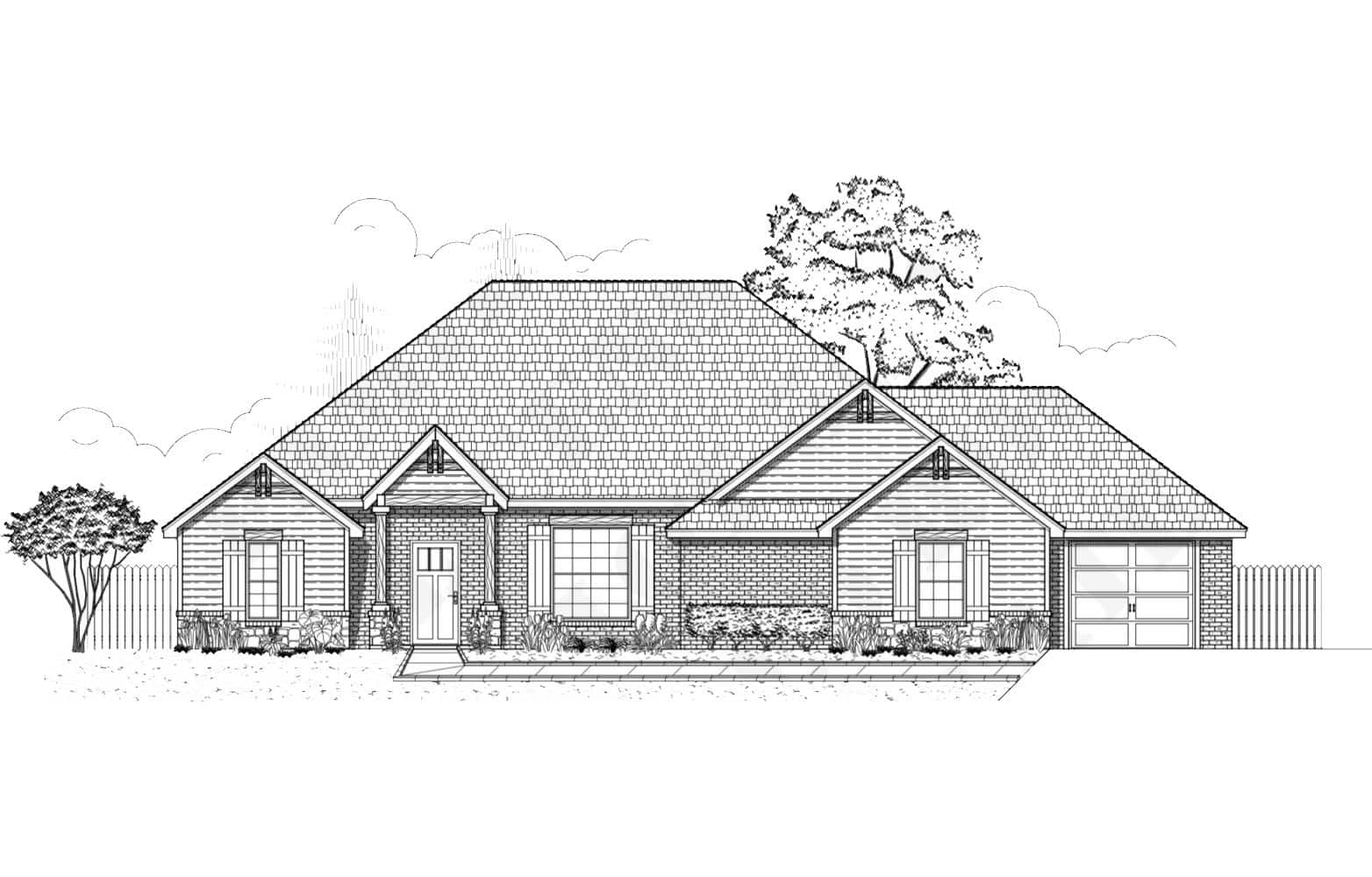 The 2200 Floor Plan by RT Quality Homes