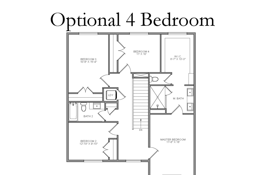 The Hannah Floor Plan Photo