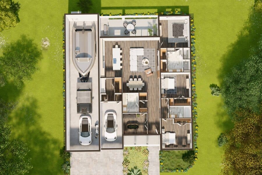 The Pioneer Floor Plan Photo