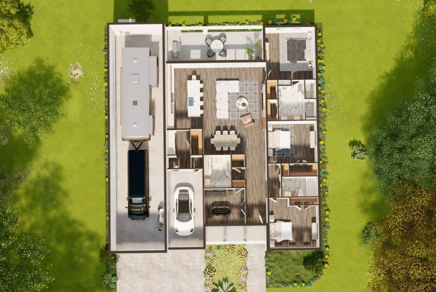 The Pioneer Floor Plan Photo