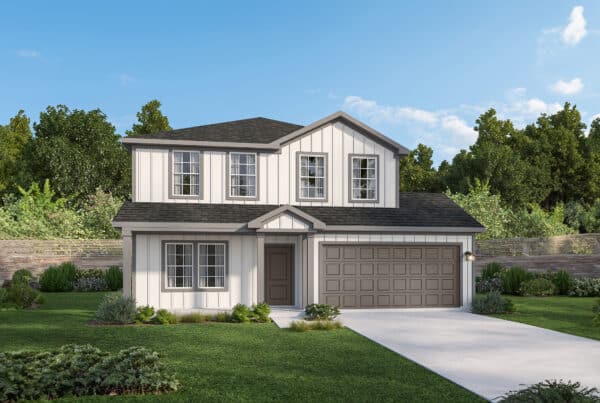 The Abilene 2 Car Floor Plan