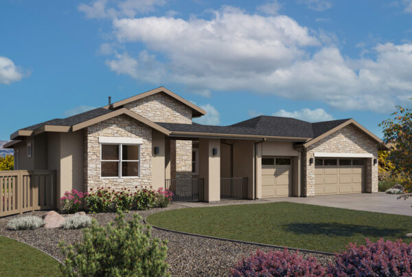 The 3.2 Ponderosa w/walk out basement Floor Plan